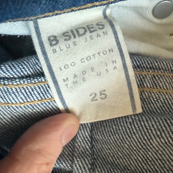 Blue Size 25 B SIDES Plein Air Jeans - Picture 4 of 6